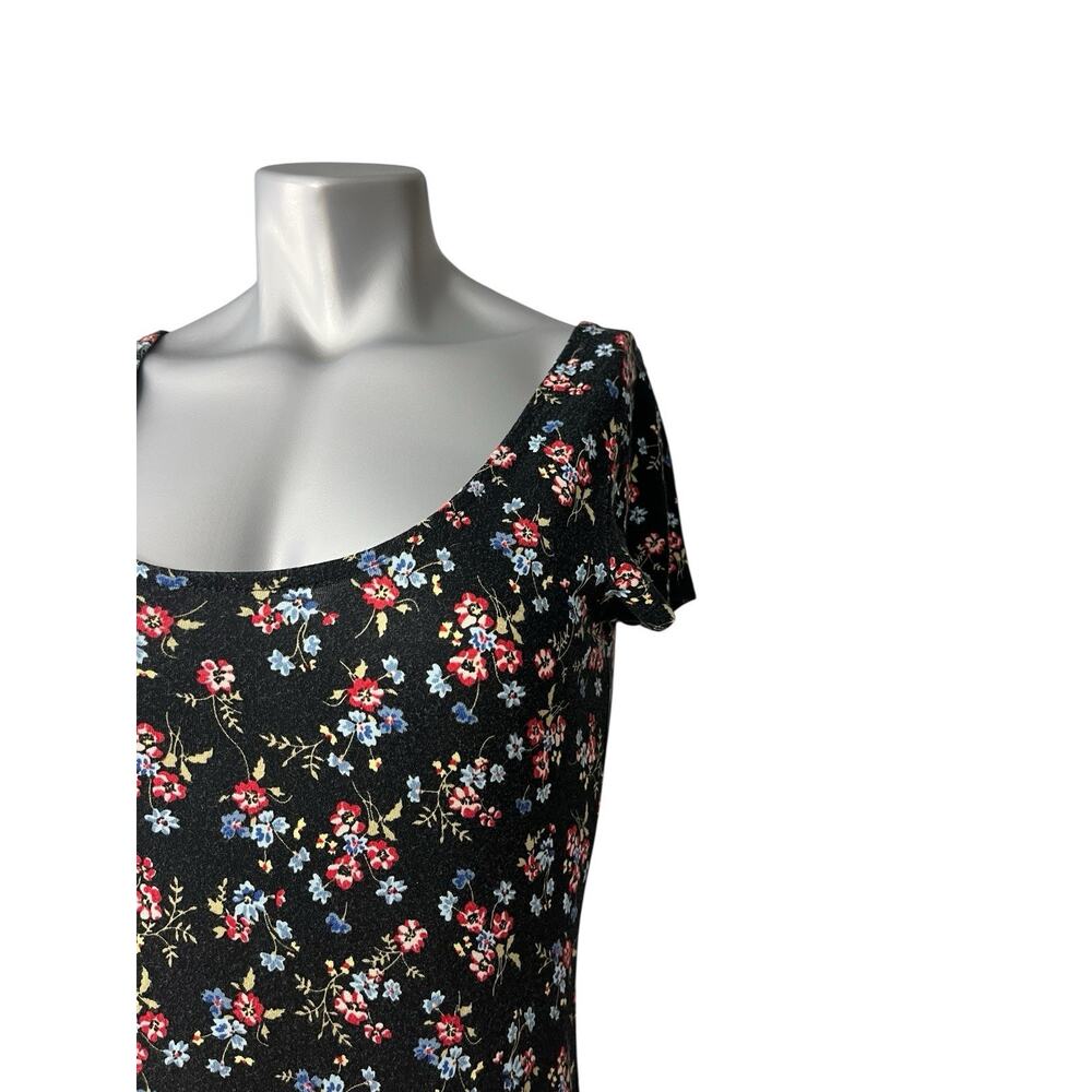 Y2K Floral Flowy Dress Asymmetric Fairy Grunge Large Romantic Whimsygoth - Picture 5 of 9